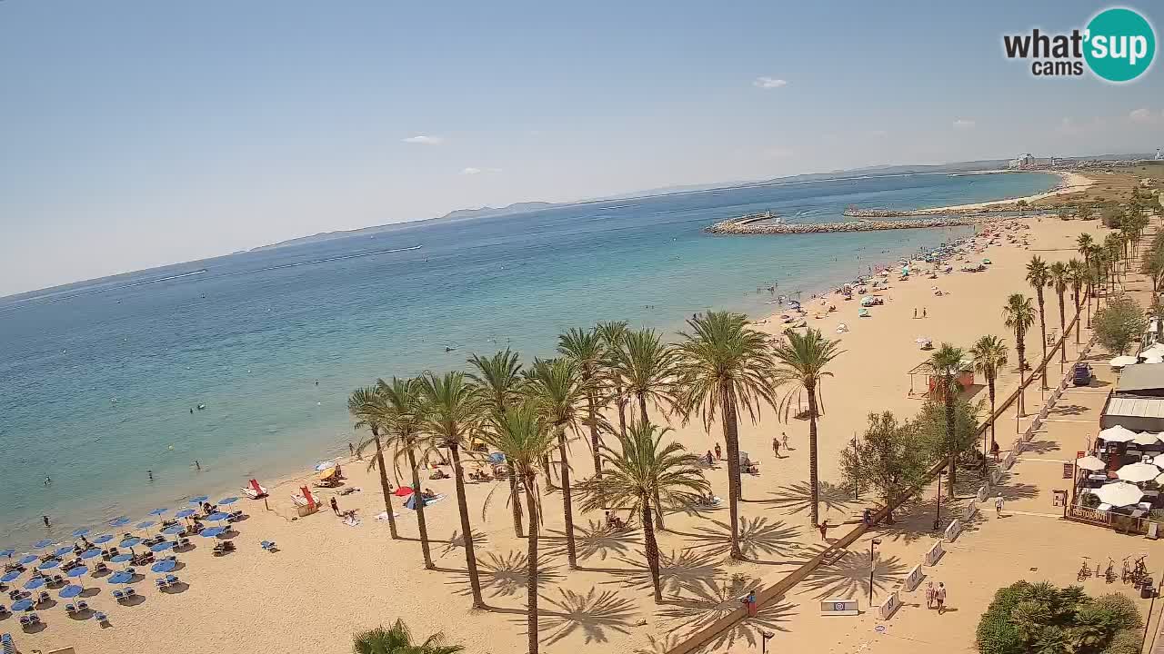 Webcam Roses Strand – Hotel Montecarlo