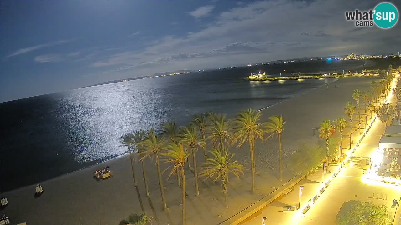 LIVEcam Roses plage – Hotel Montecarlo