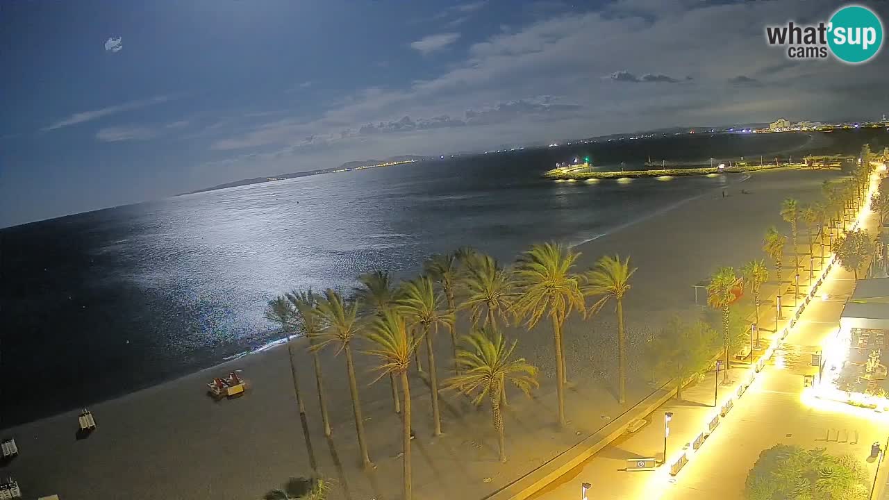 LIVEcam Roses plage – Hotel Montecarlo