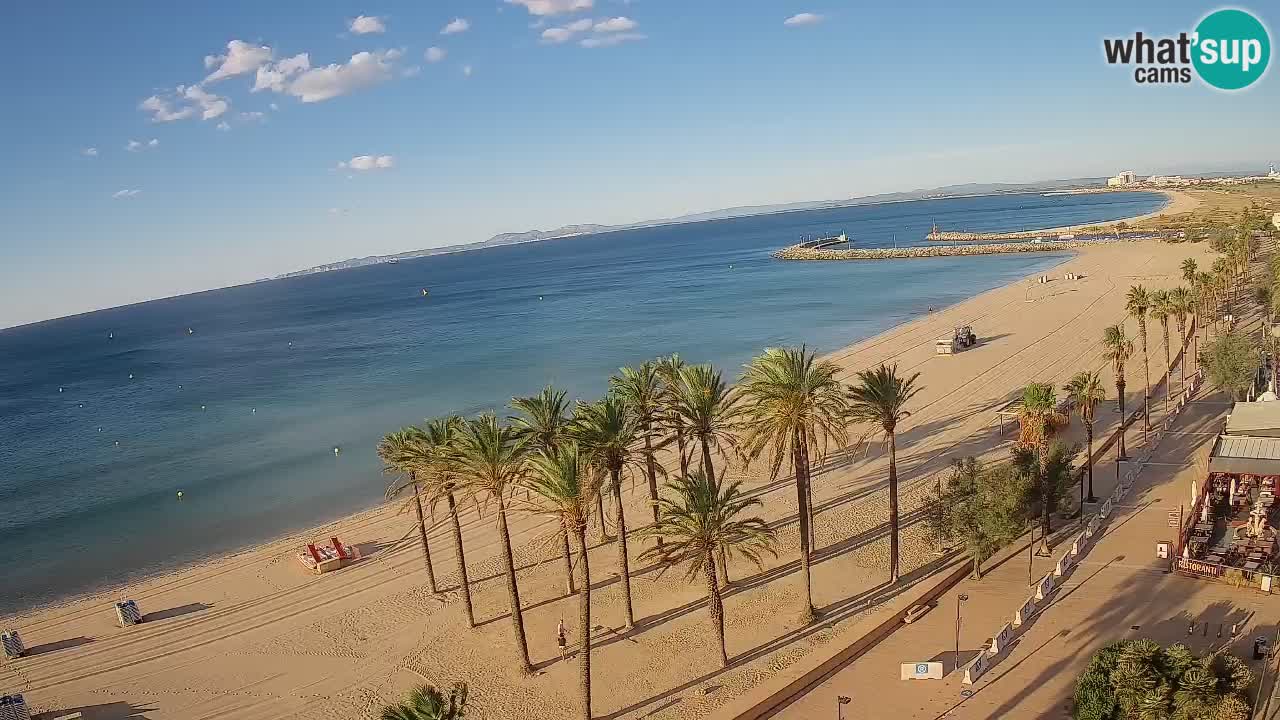 LIVEcam Roses plage – Hotel Montecarlo