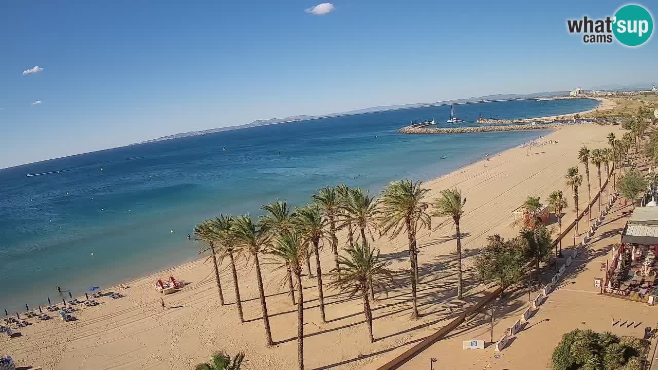LIVEcam Roses plage – Hotel Montecarlo