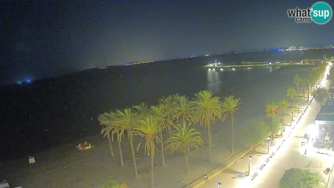 LIVEcam Roses plage – Hotel Montecarlo