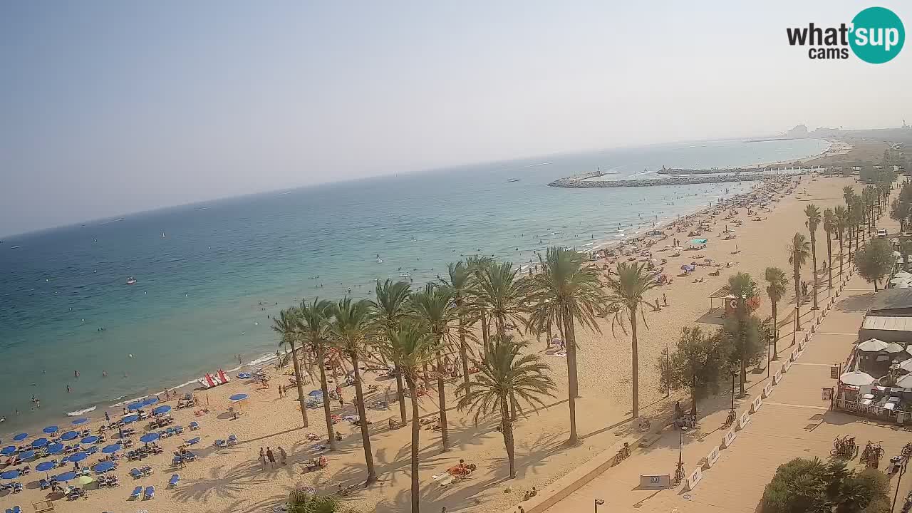 LIVEcam Roses plage – Hotel Montecarlo