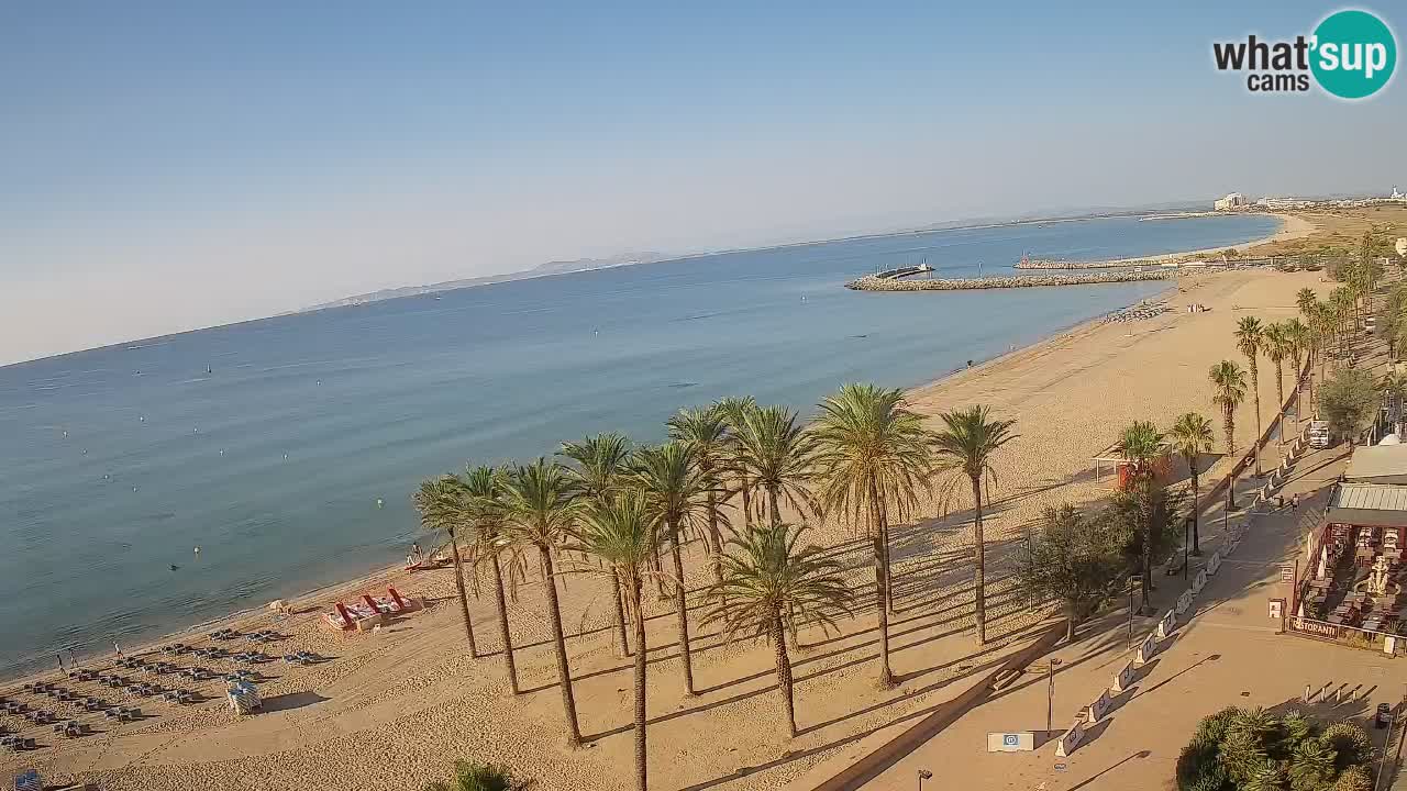 LIVEcam Roses plage – Hotel Montecarlo