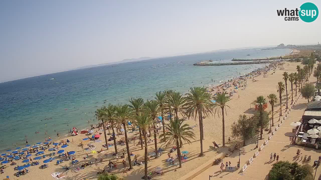 LIVEcam Roses plage – Hotel Montecarlo