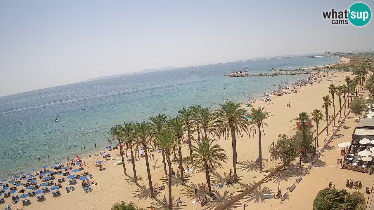 LIVEcam Roses plage – Hotel Montecarlo