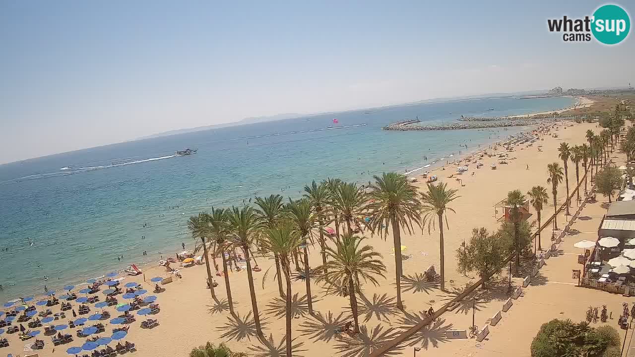 Webcam Roses Strand – Hotel Montecarlo