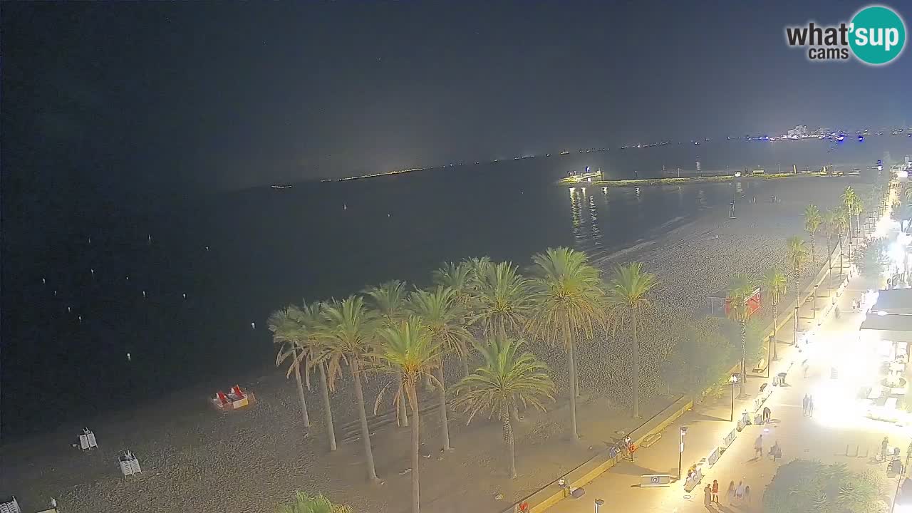 Webcam Roses Strand – Hotel Montecarlo