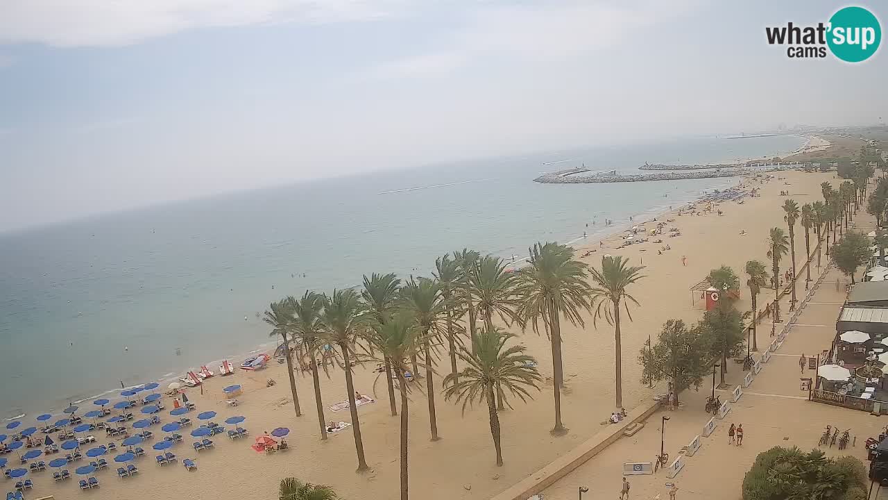 LIVEcam Roses plage – Hotel Montecarlo