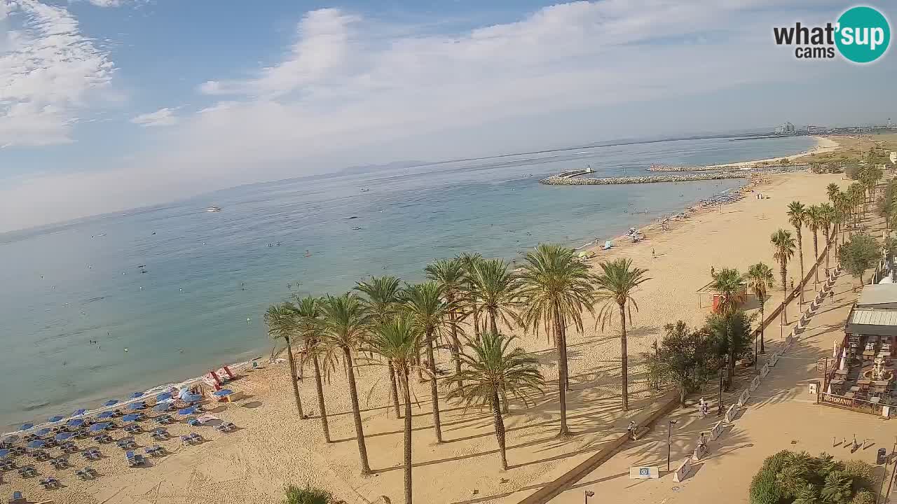 LIVEcam Roses plage – Hotel Montecarlo