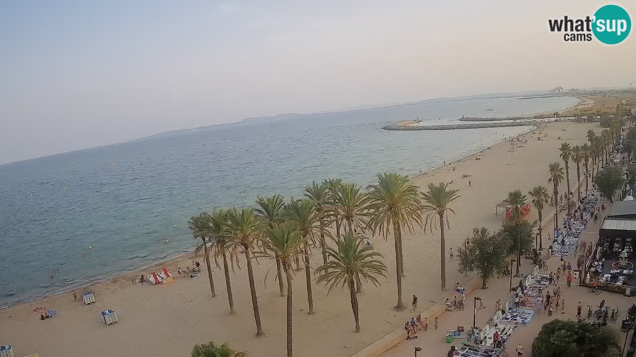 LIVEcam Roses plage – Hotel Montecarlo