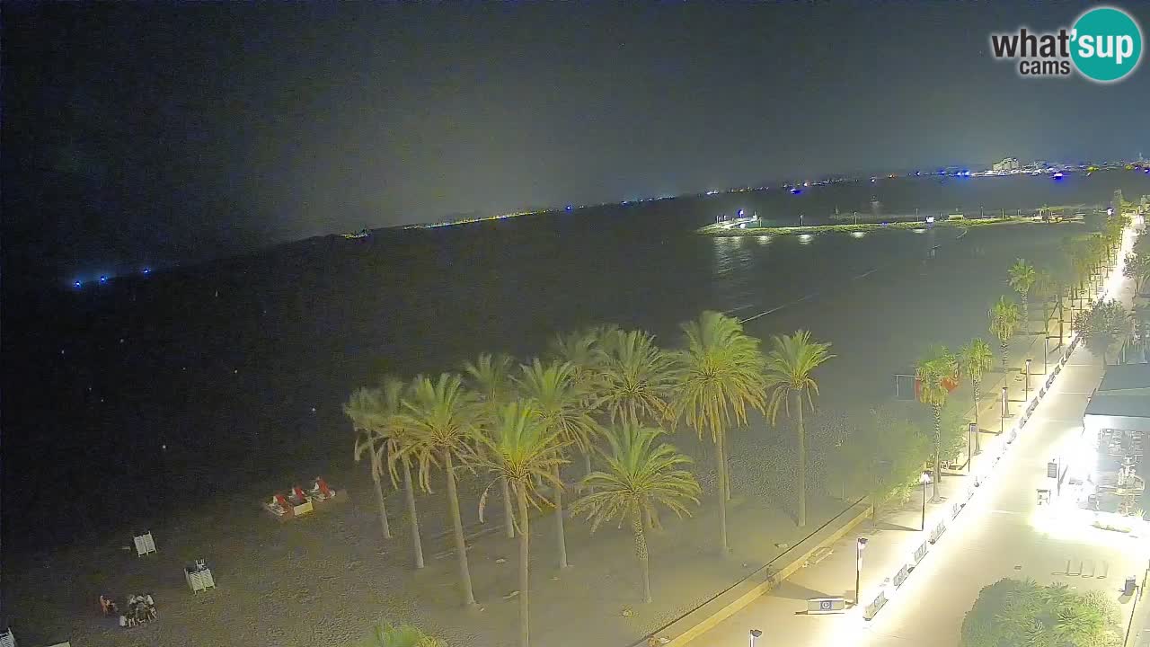 LIVEcam Roses plage – Hotel Montecarlo