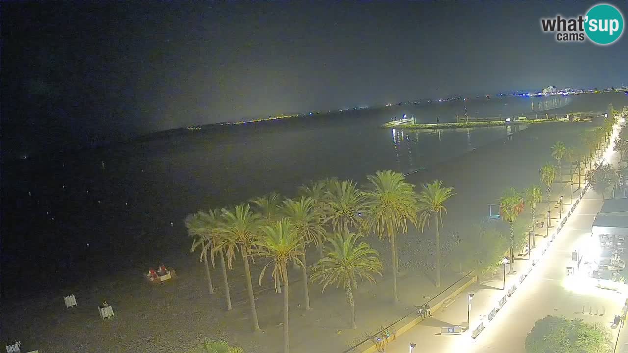 LIVEcam Roses plage – Hotel Montecarlo