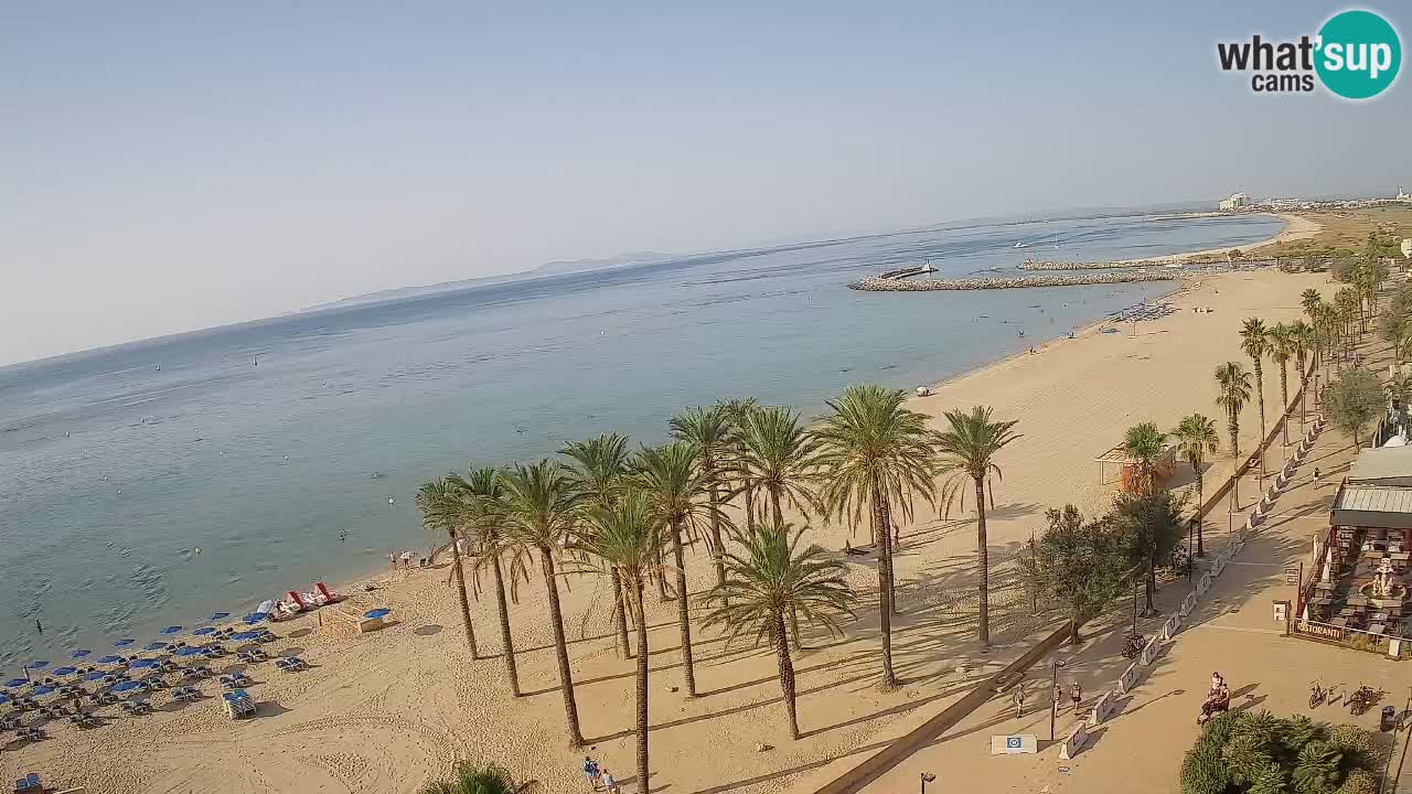 LIVEcam Roses plage – Hotel Montecarlo