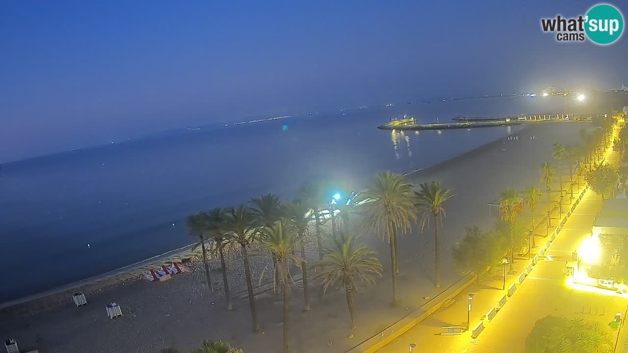 Camera en vivo Roses playa – Hotel MonteCarlo