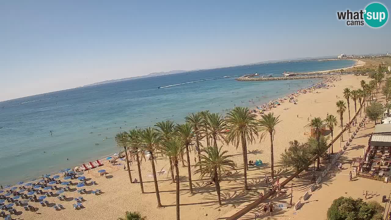 LIVEcam Roses plage – Hotel Montecarlo
