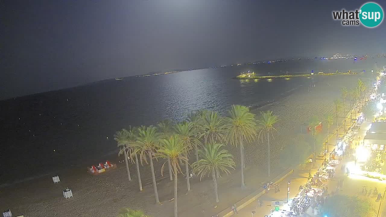 Webcam Roses Strand – Hotel Montecarlo