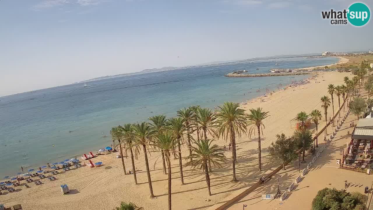 LIVEcam Roses plage – Hotel Montecarlo