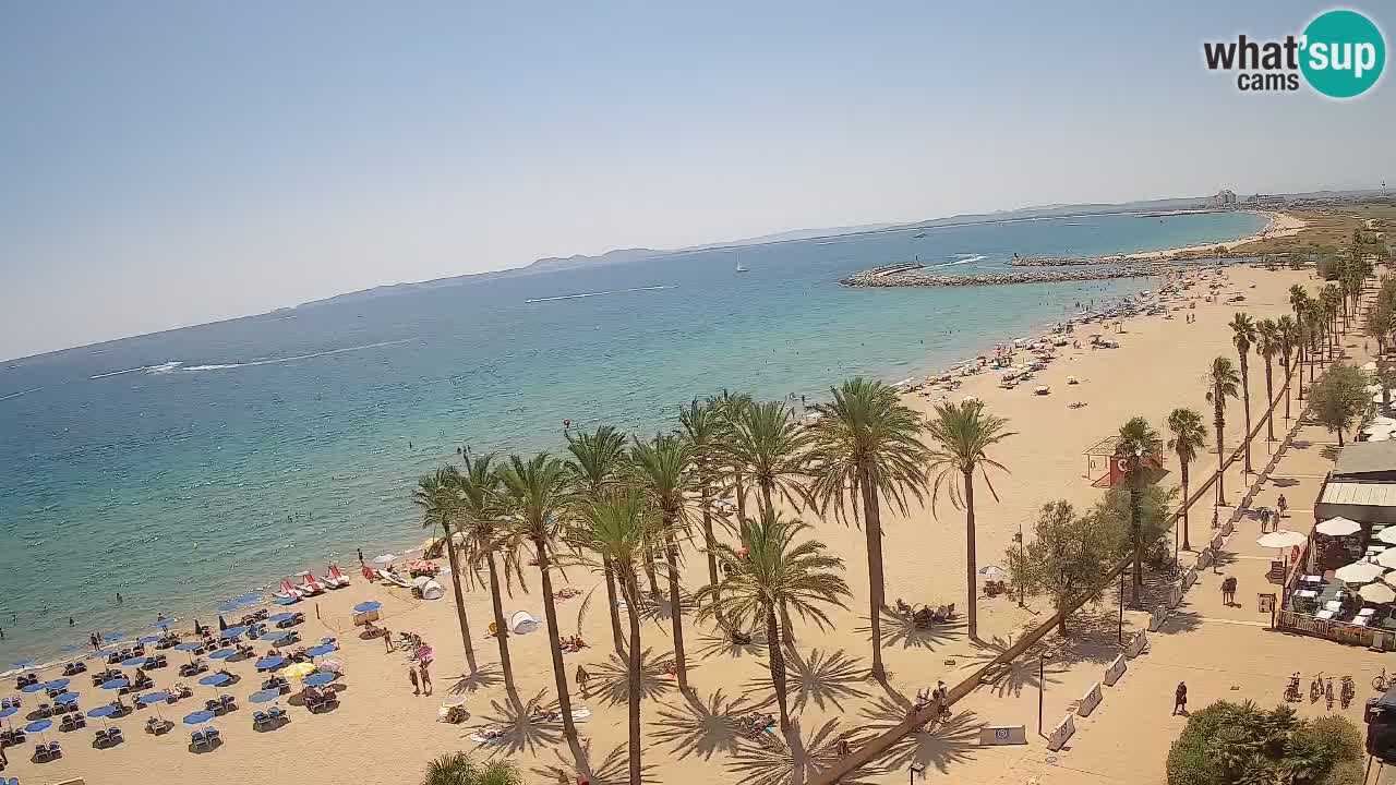LIVEcam Roses plage – Hotel Montecarlo