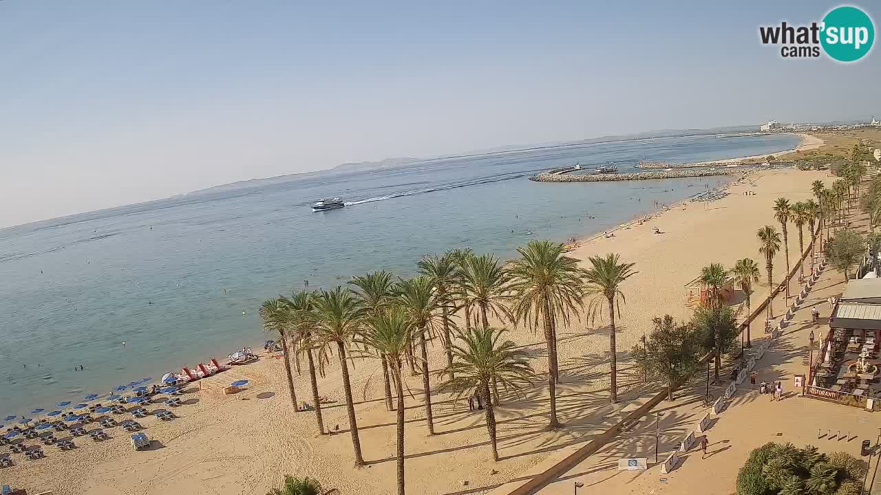 Webcam Roses Strand – Hotel Montecarlo