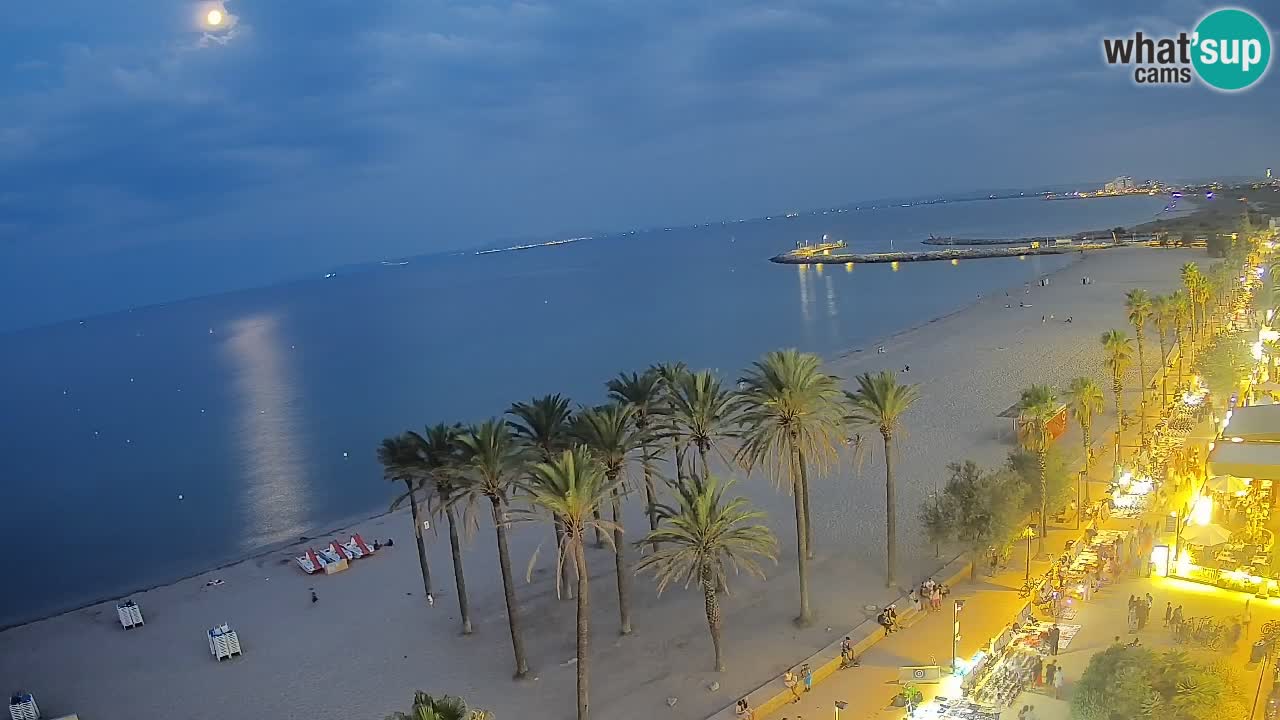 Webcam Roses Strand – Hotel Montecarlo