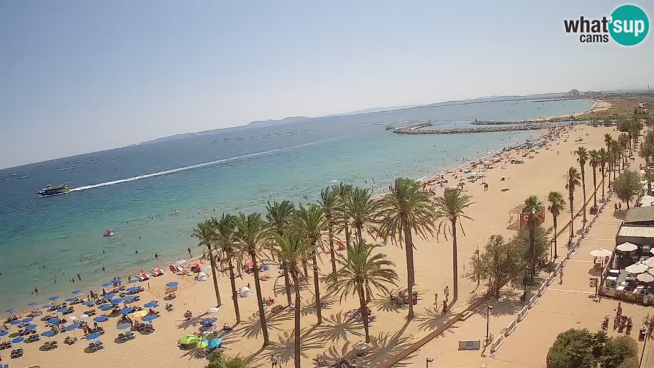 Webcam Roses Strand – Hotel Montecarlo