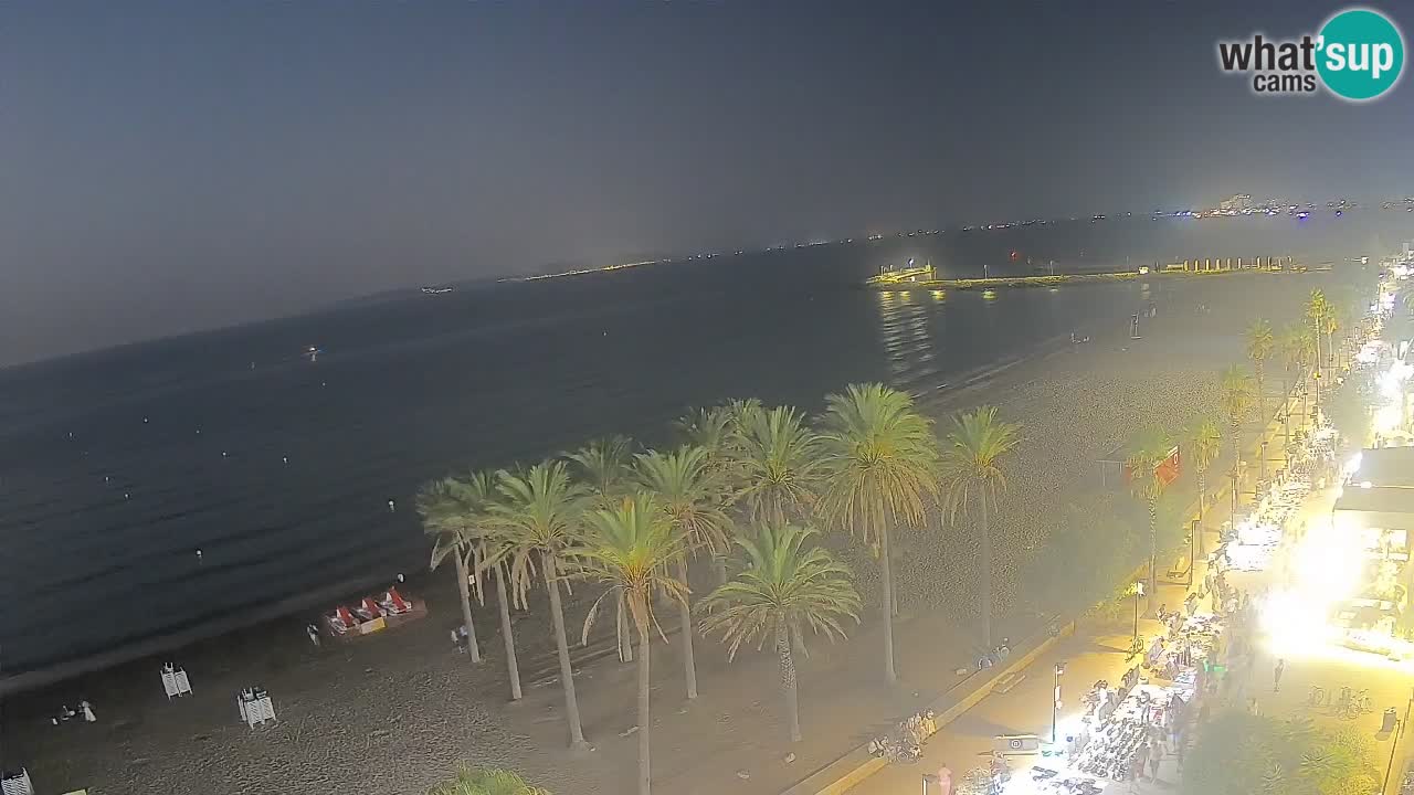 LIVEcam Roses plage – Hotel Montecarlo