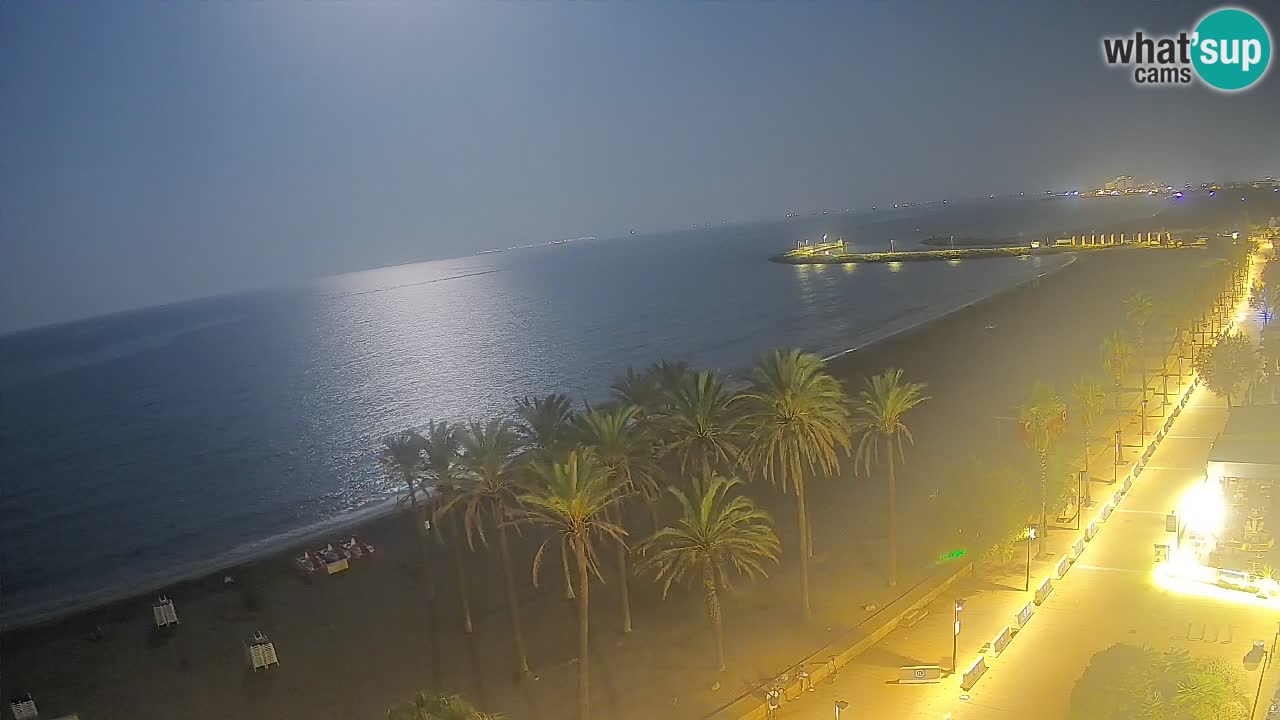 LIVEcam Roses plage – Hotel Montecarlo
