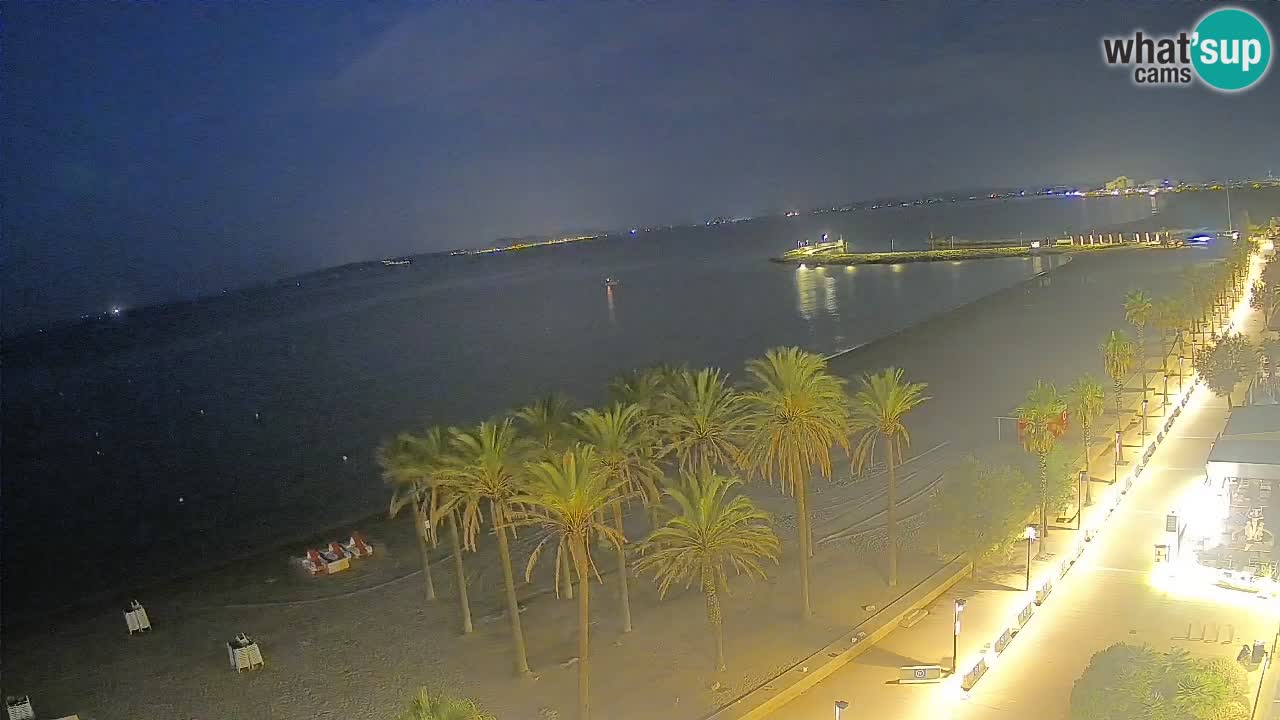 LIVEcam Roses plage – Hotel Montecarlo