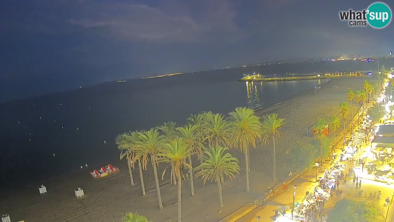 Webcam Roses Strand – Hotel Montecarlo