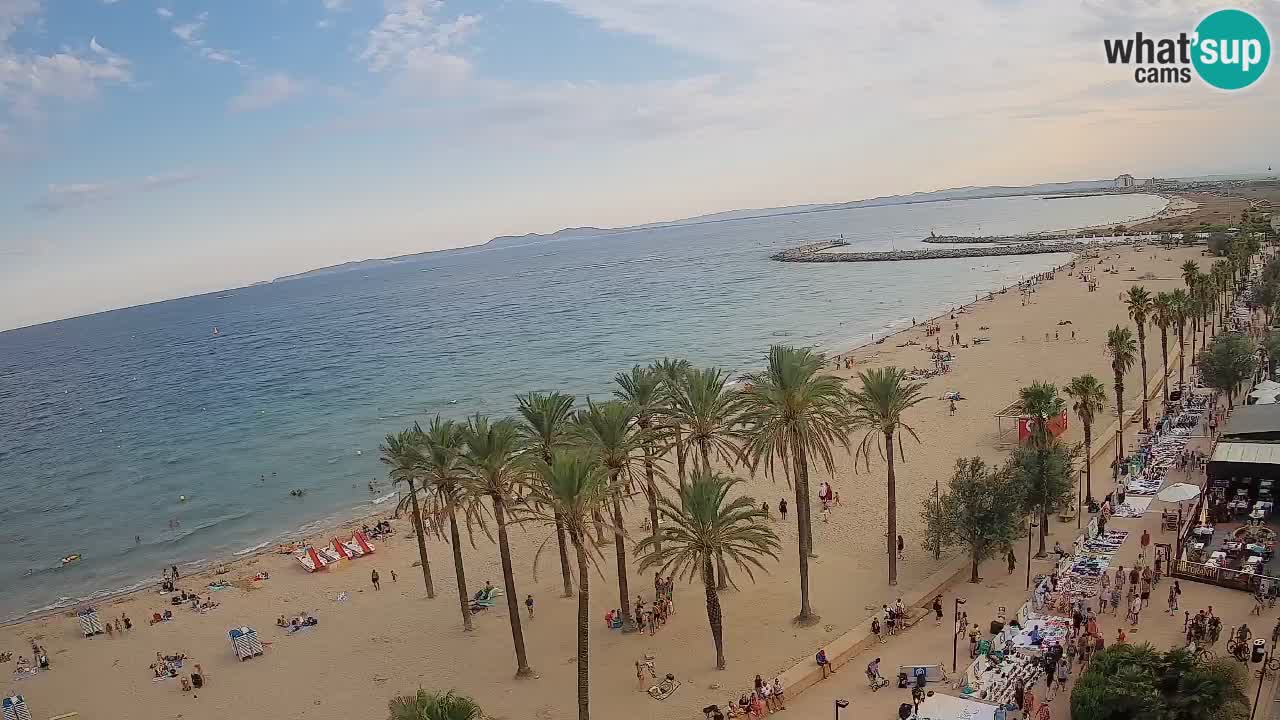 LIVEcam Roses plage – Hotel Montecarlo