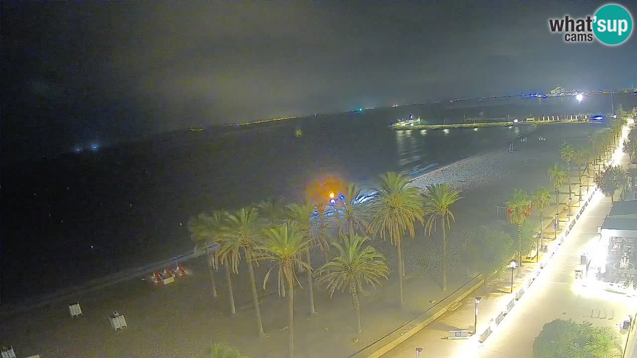 Camera en vivo Roses playa – Hotel MonteCarlo