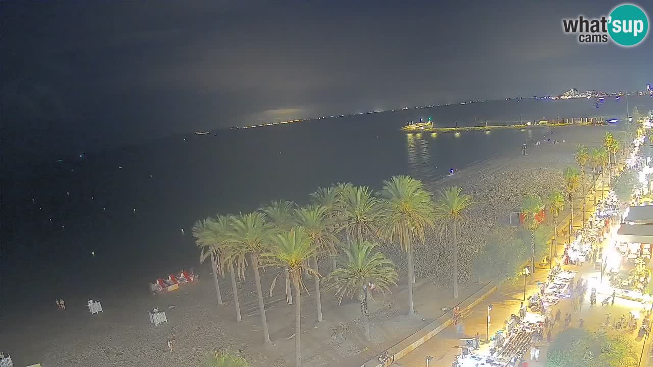 Webcam Roses Strand – Hotel Montecarlo