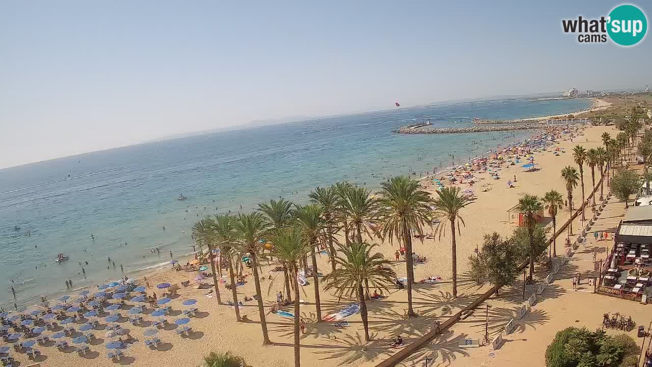 Webcam Roses Strand – Hotel Montecarlo