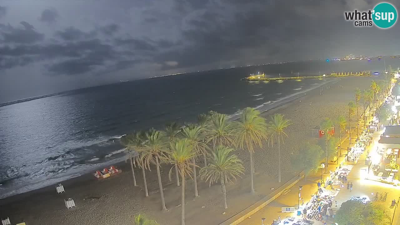 LIVEcam Roses plage – Hotel Montecarlo
