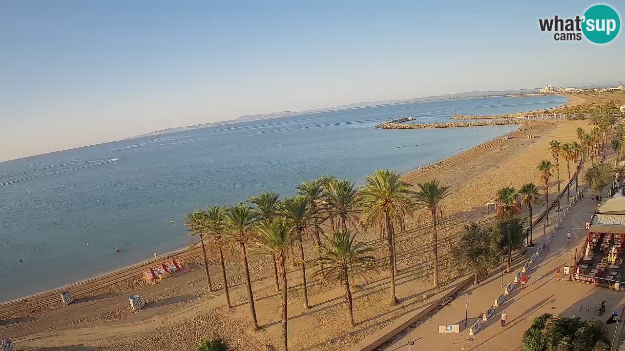 LIVEcam Roses plage – Hotel Montecarlo