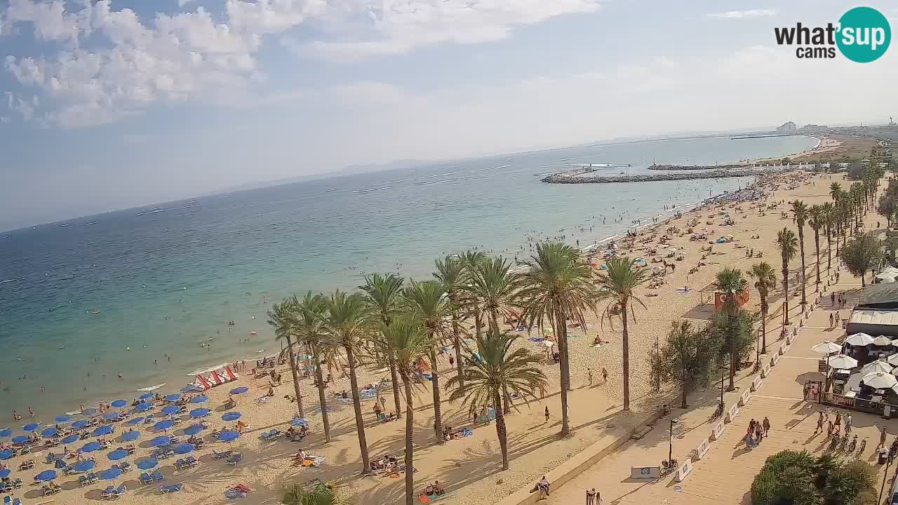 LIVEcam Roses plage – Hotel Montecarlo