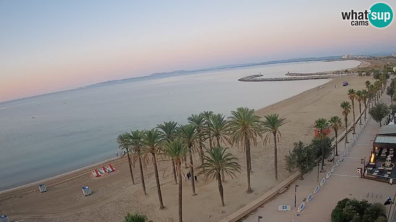 LIVEcam Roses plage – Hotel Montecarlo