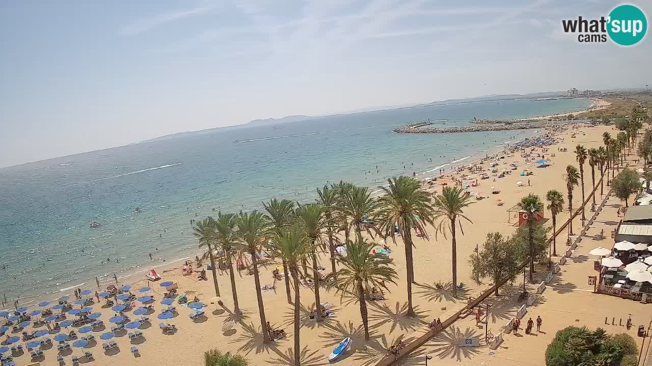 LIVEcam Roses plage – Hotel Montecarlo
