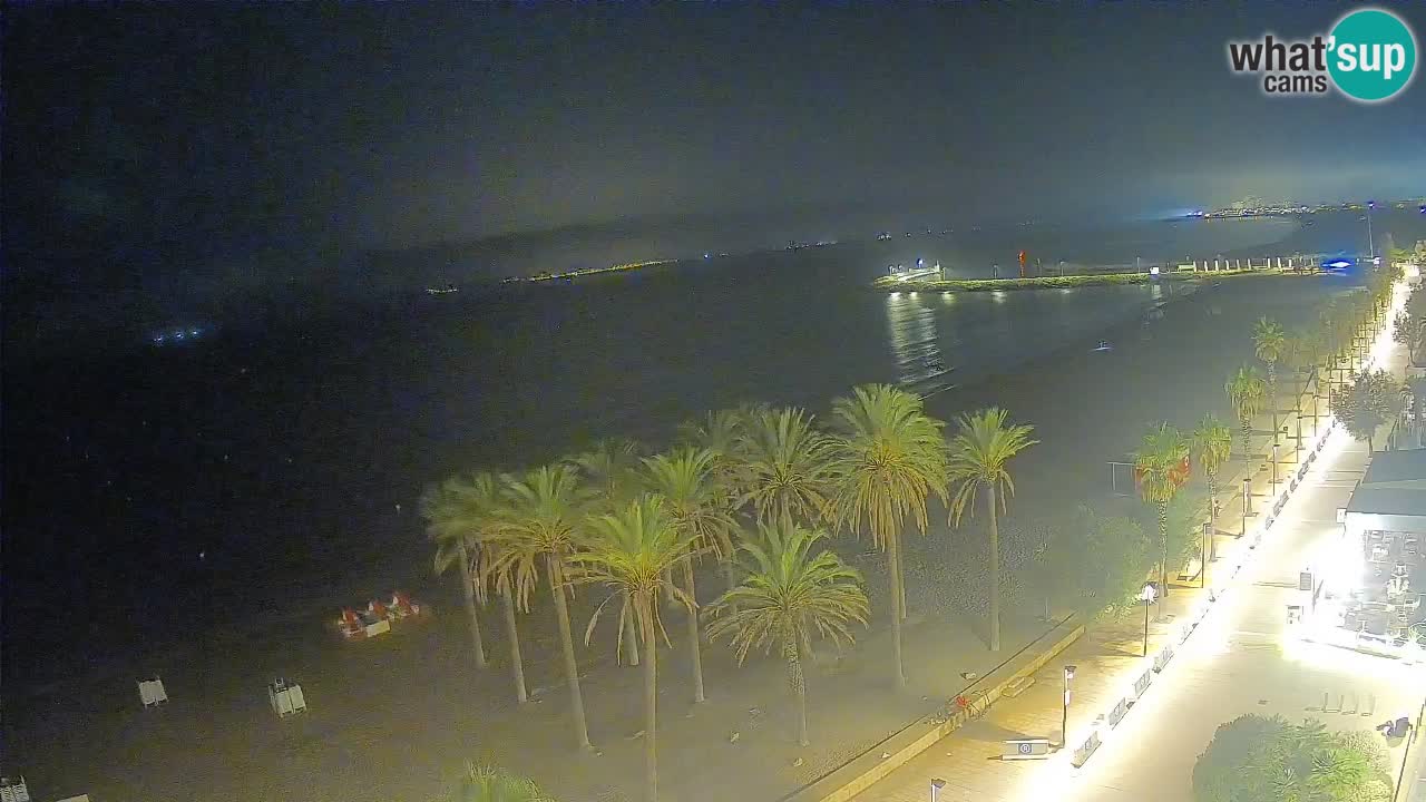 Camera en vivo Roses playa – Hotel MonteCarlo