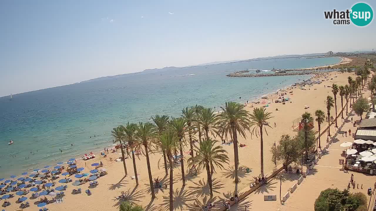 LIVEcam Roses plage – Hotel Montecarlo