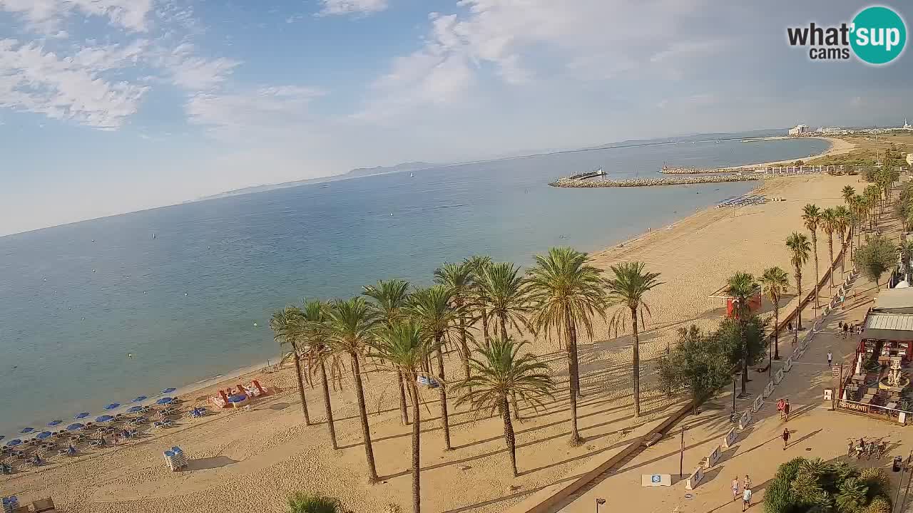 LIVEcam Roses plage – Hotel Montecarlo