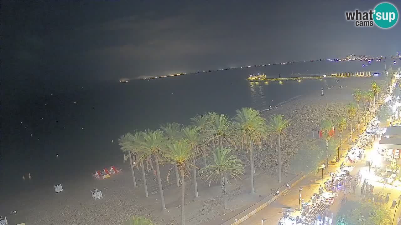 Webcam Roses Strand – Hotel Montecarlo
