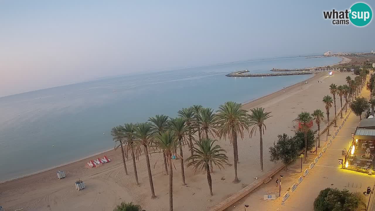 LIVEcam Roses plage – Hotel Montecarlo