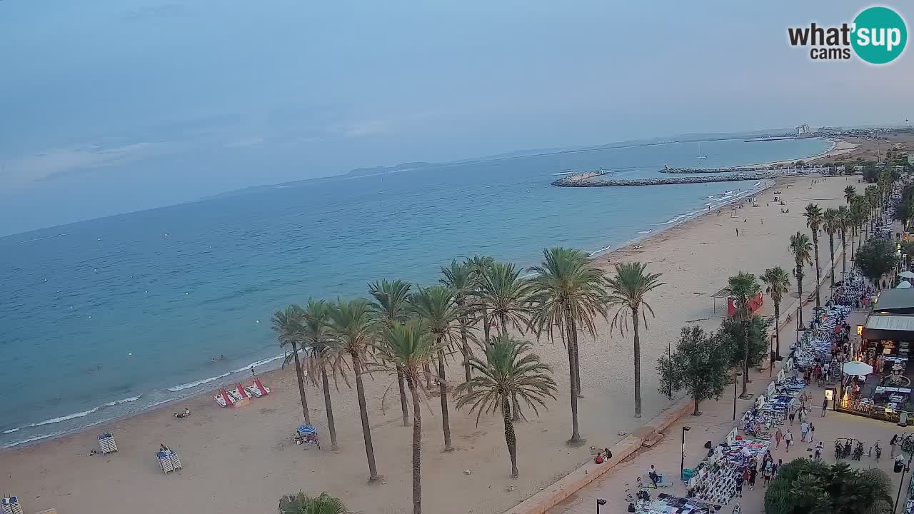LIVEcam Roses plage – Hotel Montecarlo