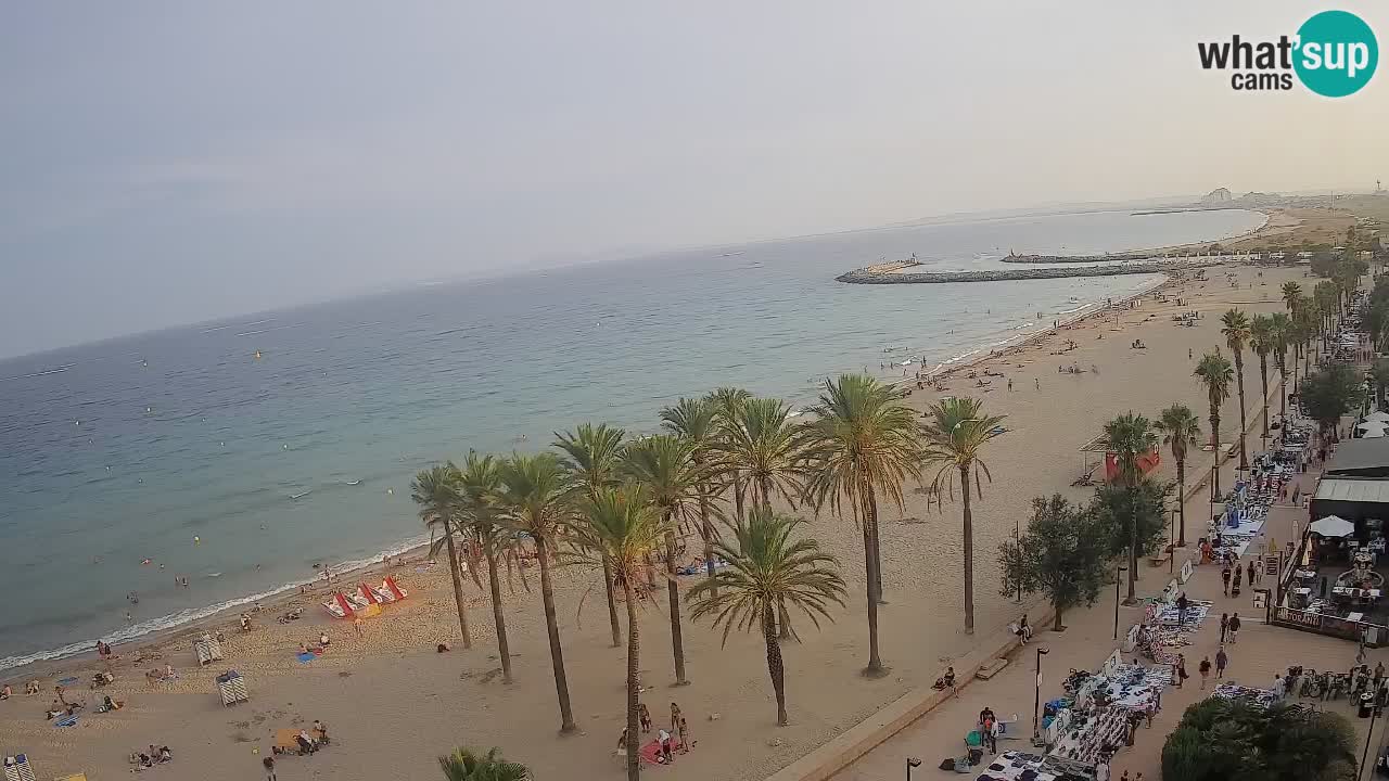 LIVEcam Roses plage – Hotel Montecarlo