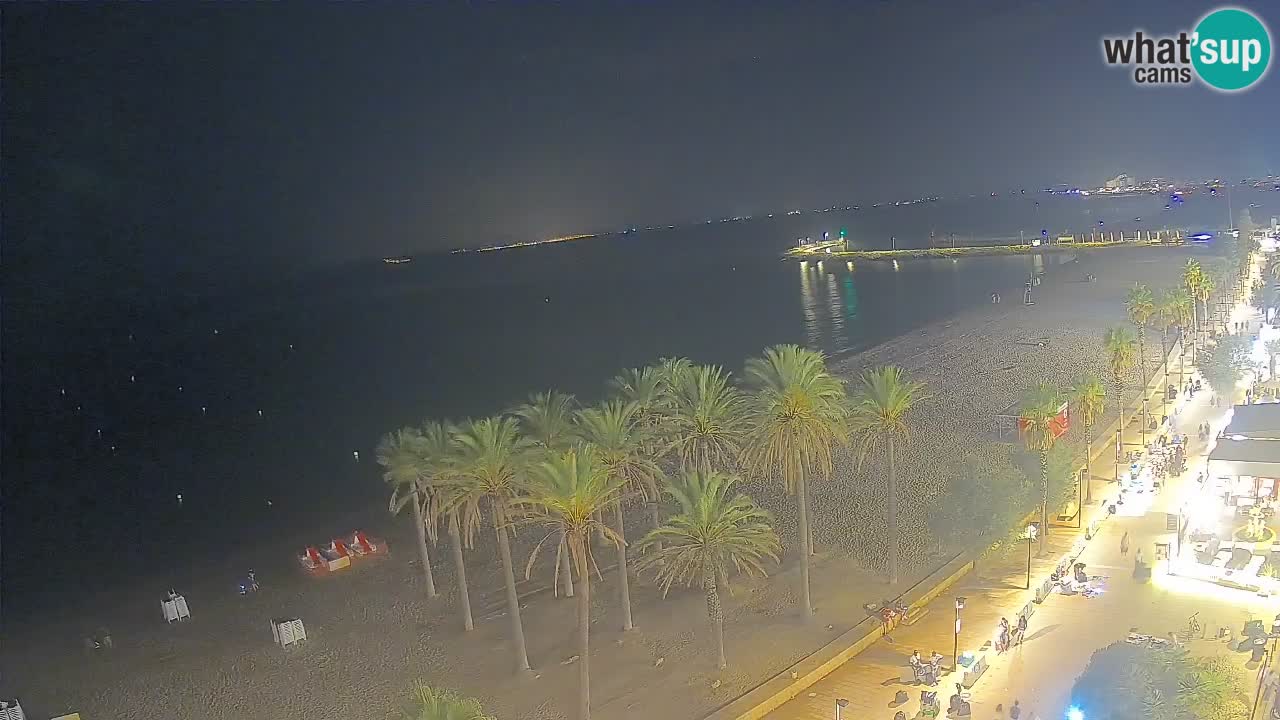 Camera en vivo Roses playa – Hotel MonteCarlo