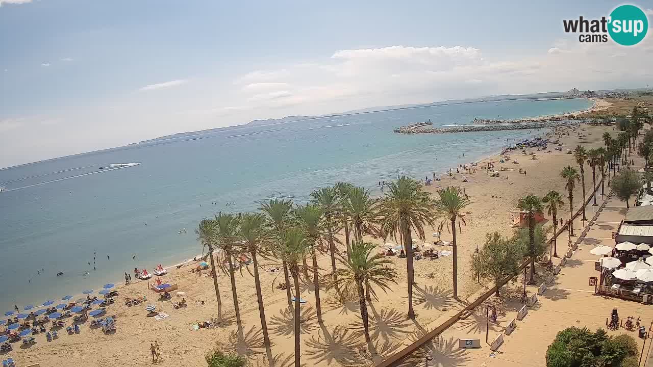 LIVEcam Roses plage – Hotel Montecarlo