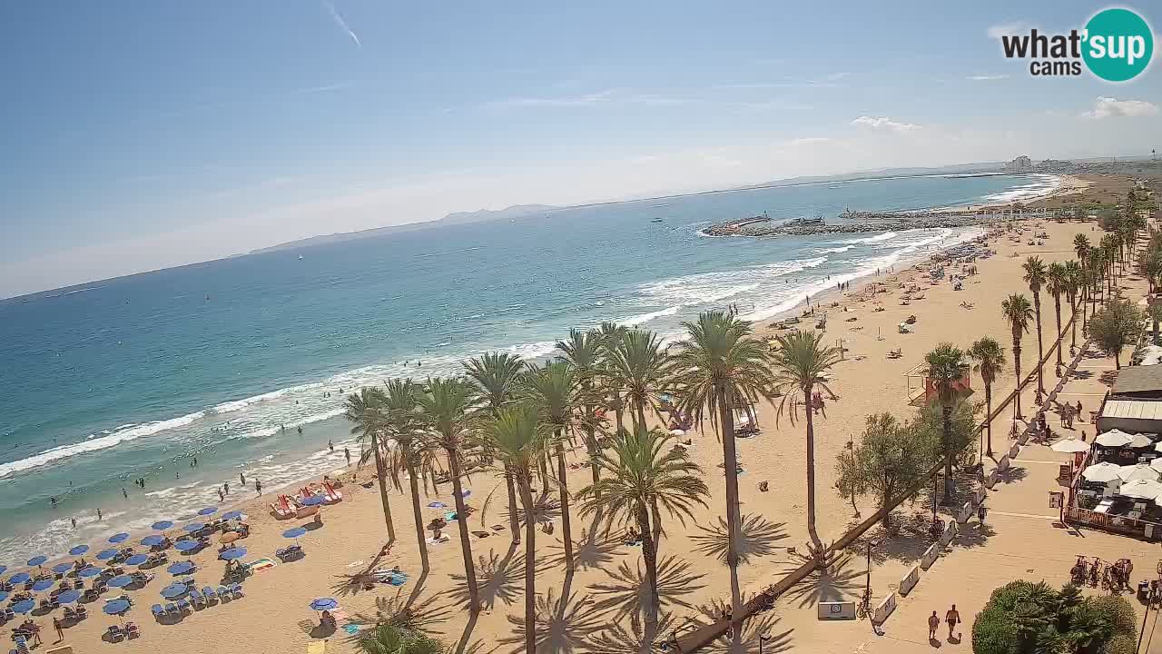 LIVEcam Roses plage – Hotel Montecarlo