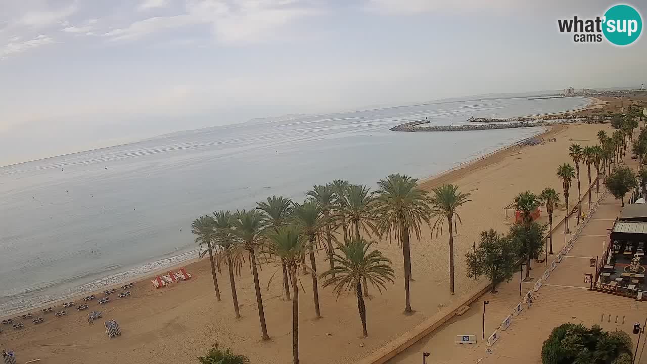 LIVEcam Roses plage – Hotel Montecarlo